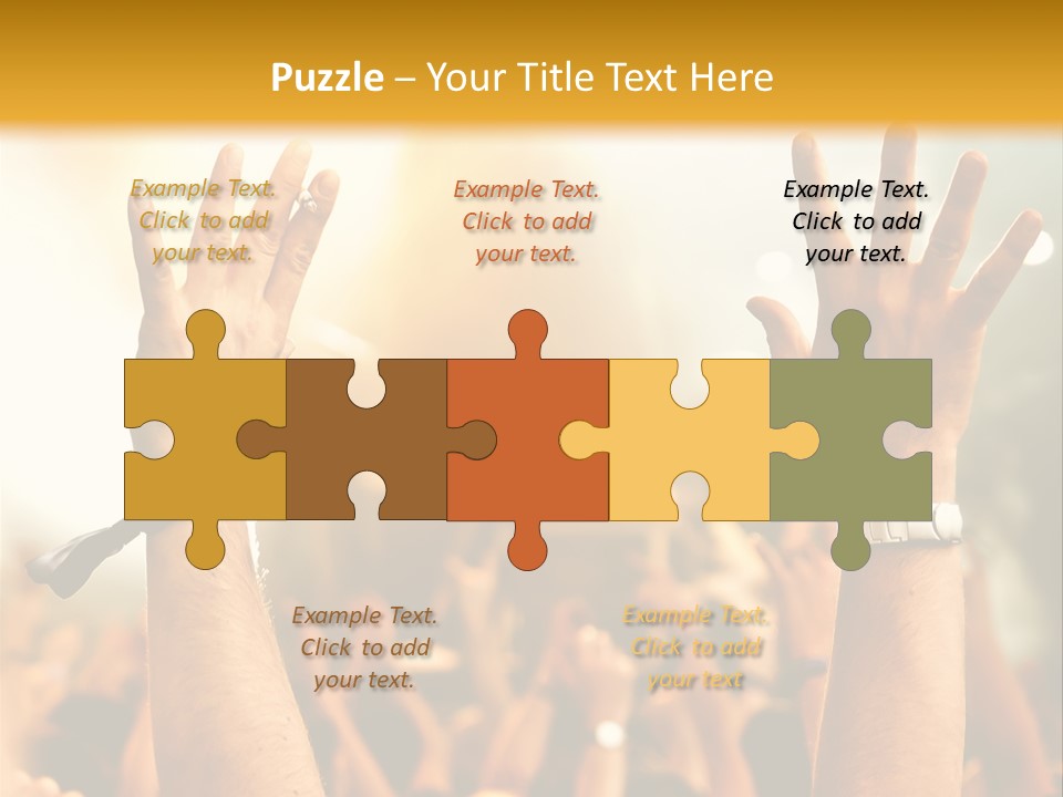 Festival Nightlife Stage PowerPoint Template