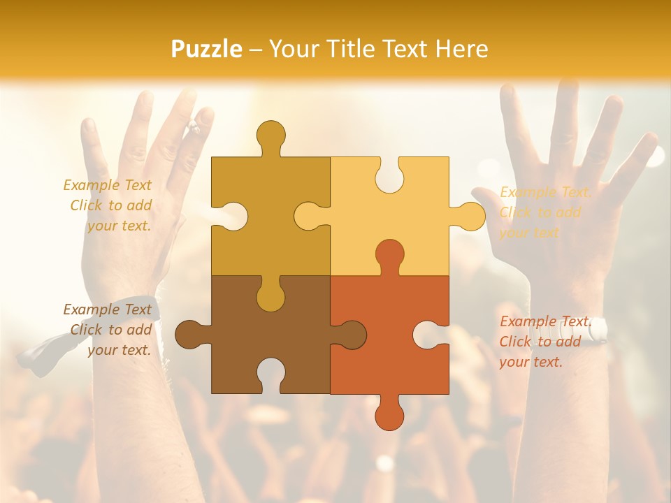 Festival Nightlife Stage PowerPoint Template