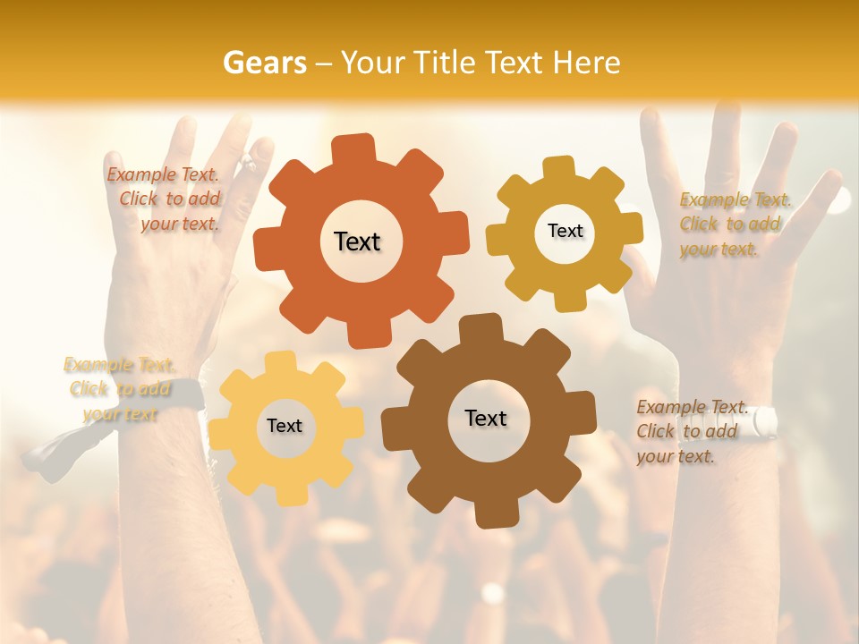 Festival Nightlife Stage PowerPoint Template