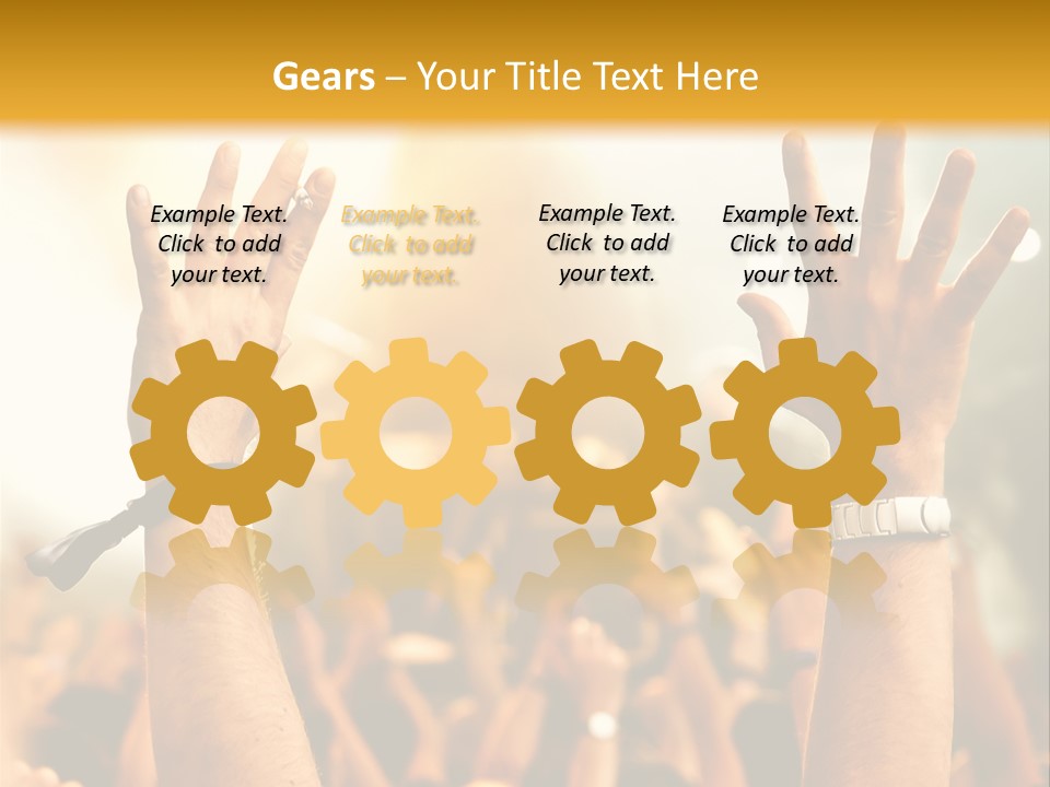 Festival Nightlife Stage PowerPoint Template