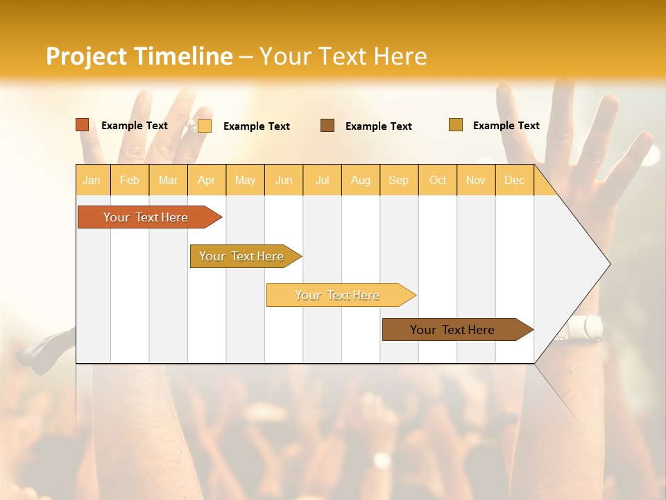 Festival Nightlife Stage PowerPoint Template