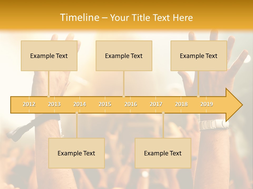 Festival Nightlife Stage PowerPoint Template