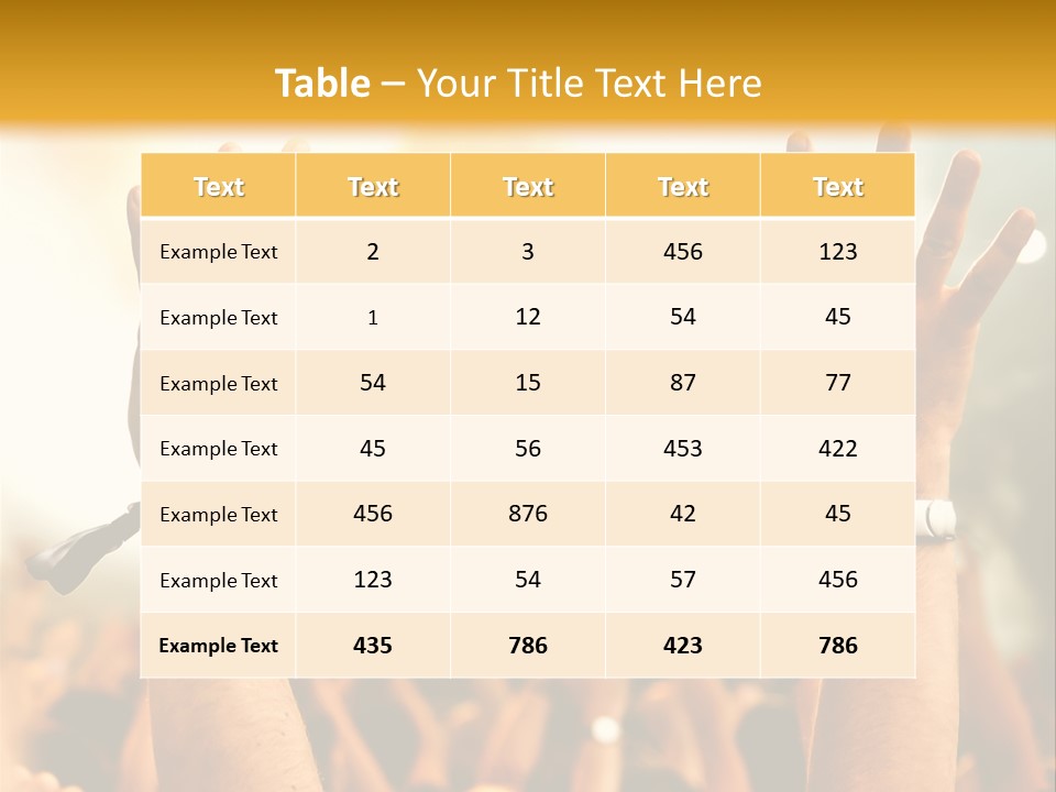 Festival Nightlife Stage PowerPoint Template
