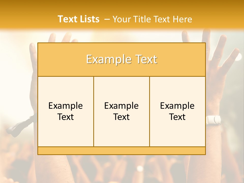 Festival Nightlife Stage PowerPoint Template