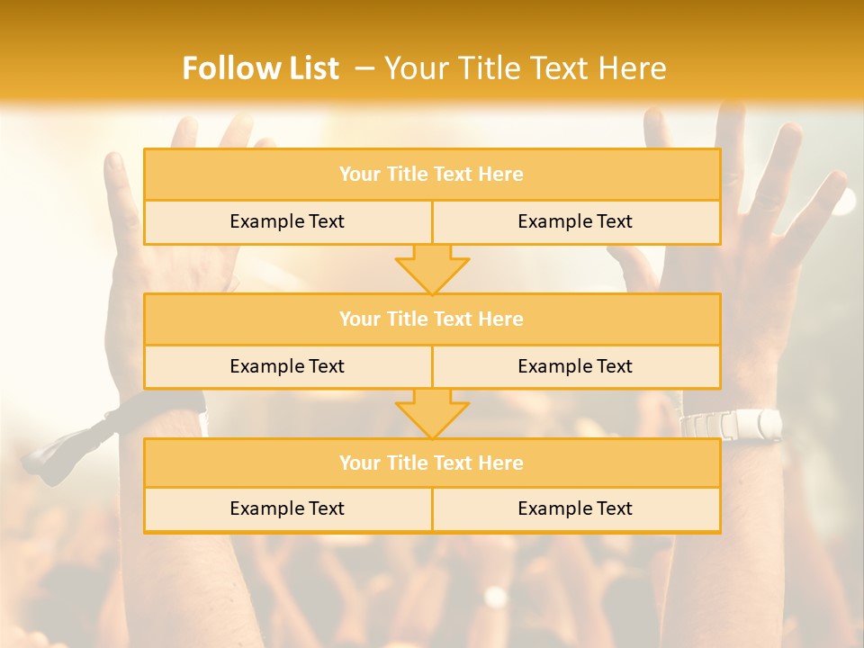 Festival Nightlife Stage PowerPoint Template