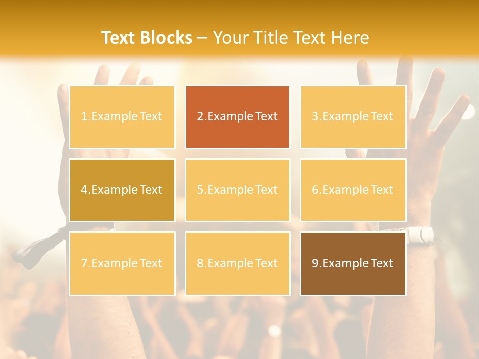 Festival Nightlife Stage PowerPoint Template