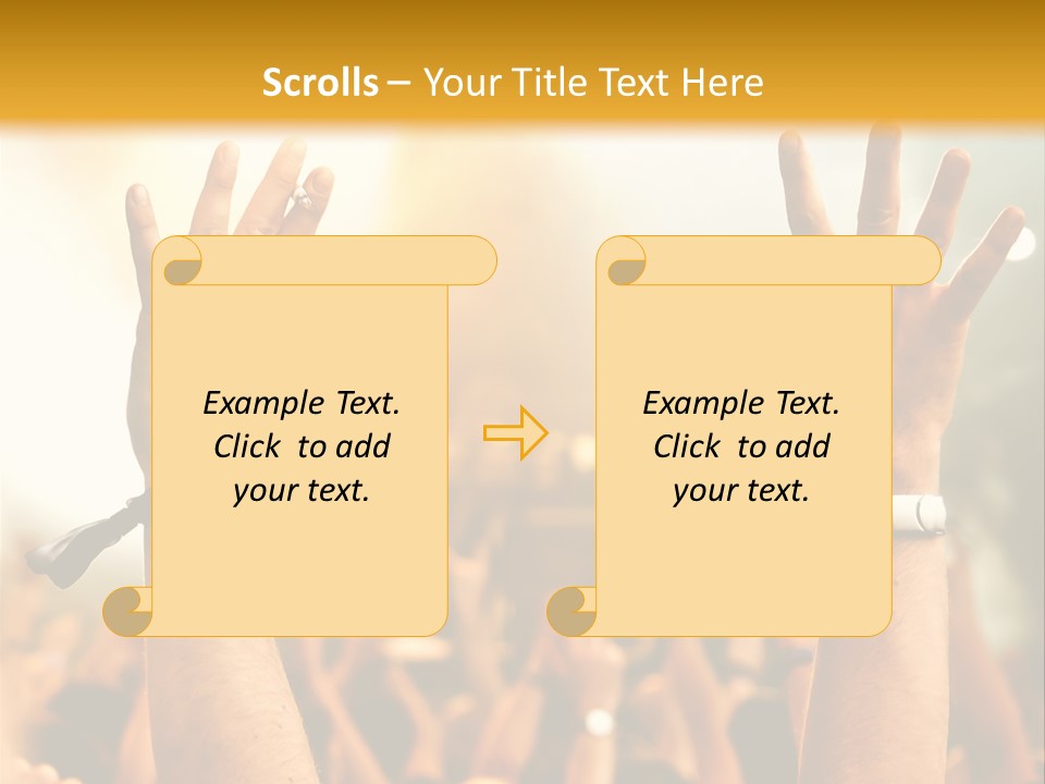 Festival Nightlife Stage PowerPoint Template