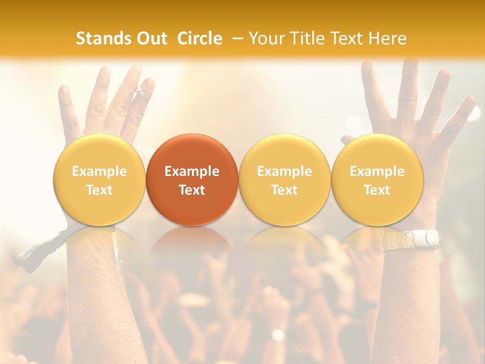 Festival Nightlife Stage PowerPoint Template