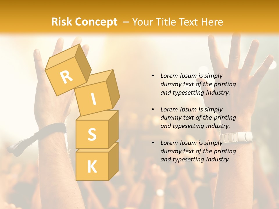 Festival Nightlife Stage PowerPoint Template