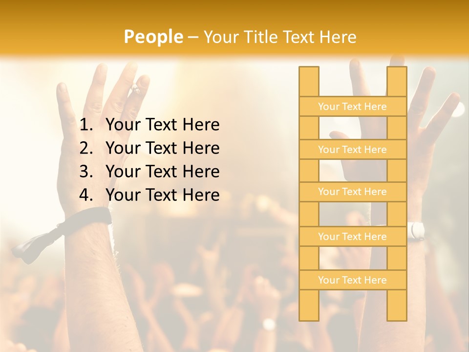 Festival Nightlife Stage PowerPoint Template