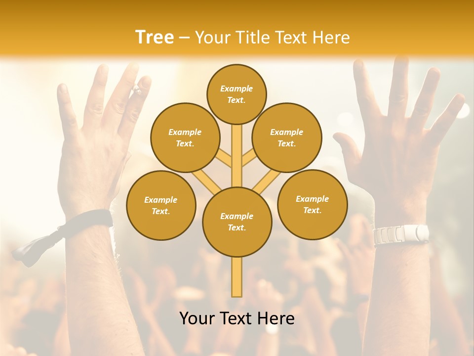 Festival Nightlife Stage PowerPoint Template