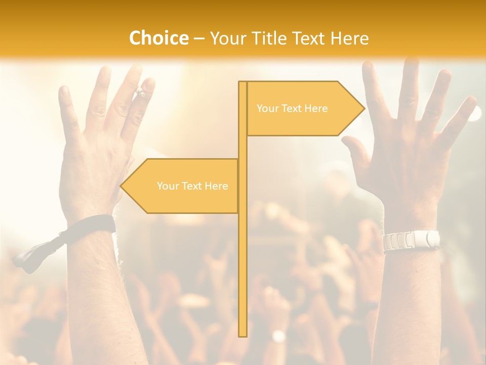 Festival Nightlife Stage PowerPoint Template