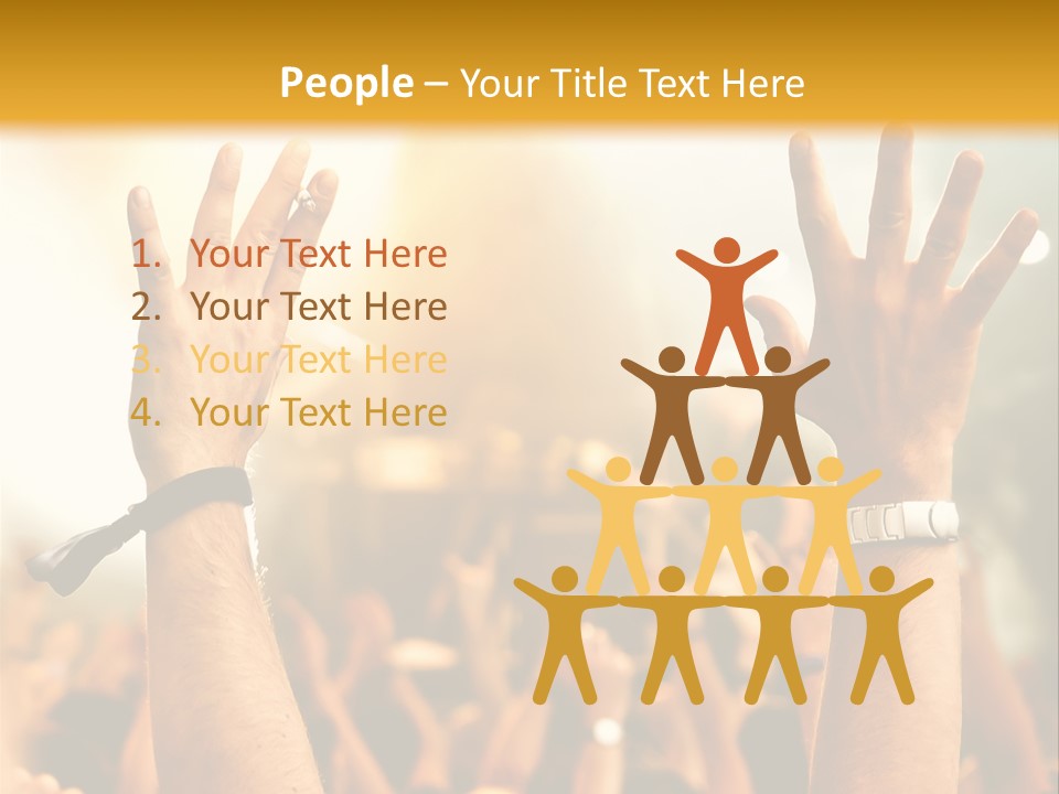 Festival Nightlife Stage PowerPoint Template