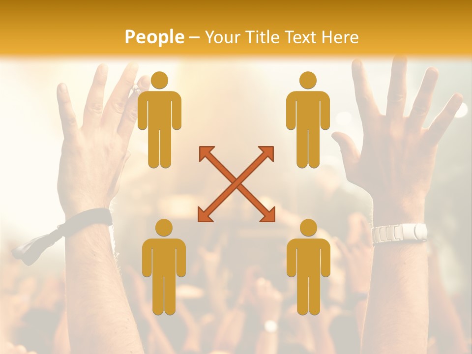 Festival Nightlife Stage PowerPoint Template