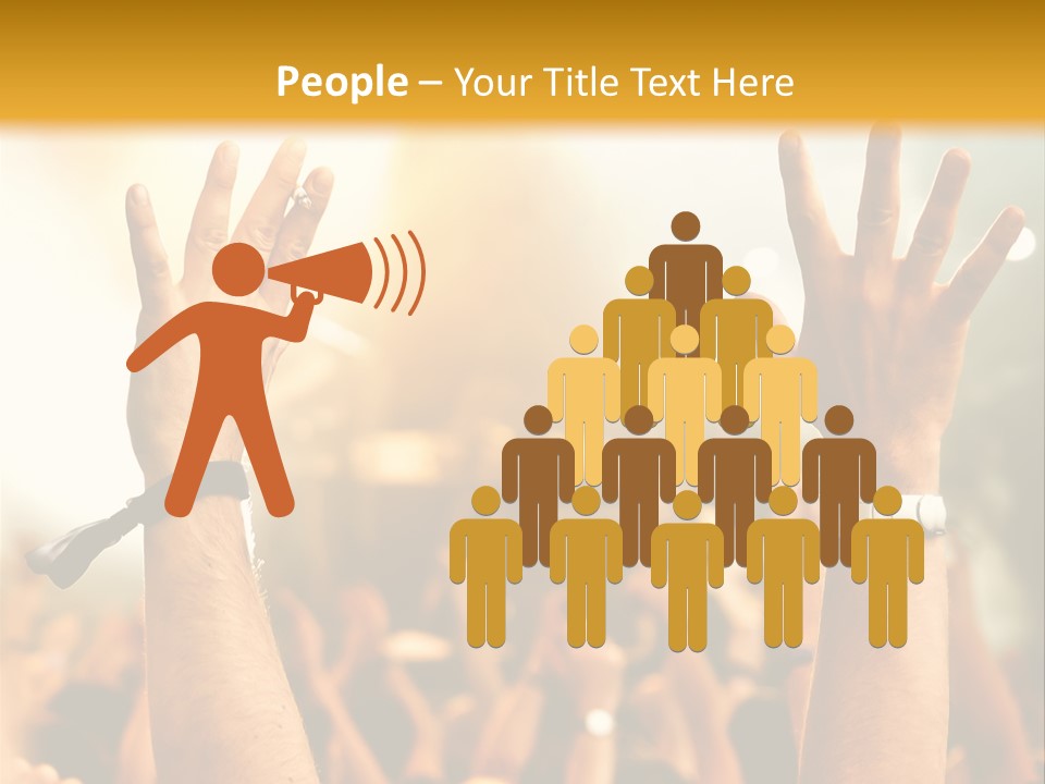 Festival Nightlife Stage PowerPoint Template