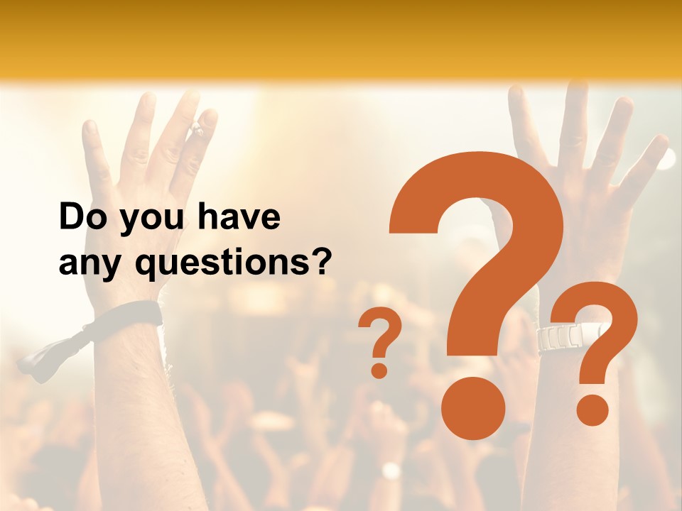 Festival Nightlife Stage PowerPoint Template