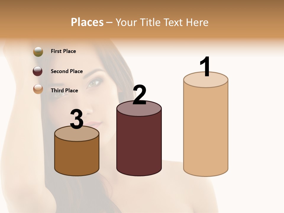 Person White Fresh PowerPoint Template