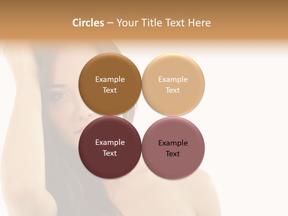 Person White Fresh PowerPoint Template