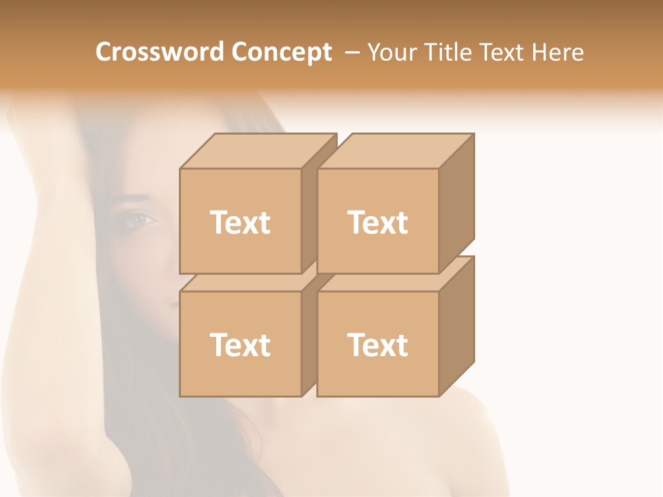 Person White Fresh PowerPoint Template