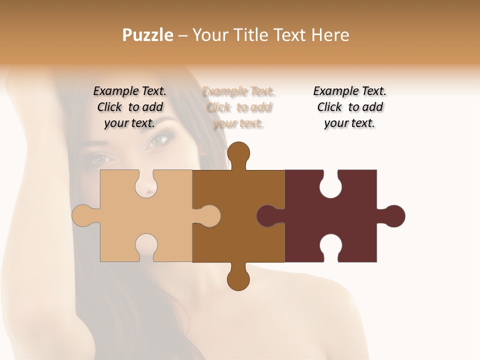 Person White Fresh PowerPoint Template