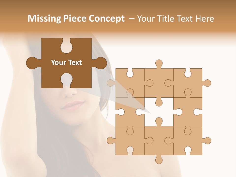 Person White Fresh PowerPoint Template