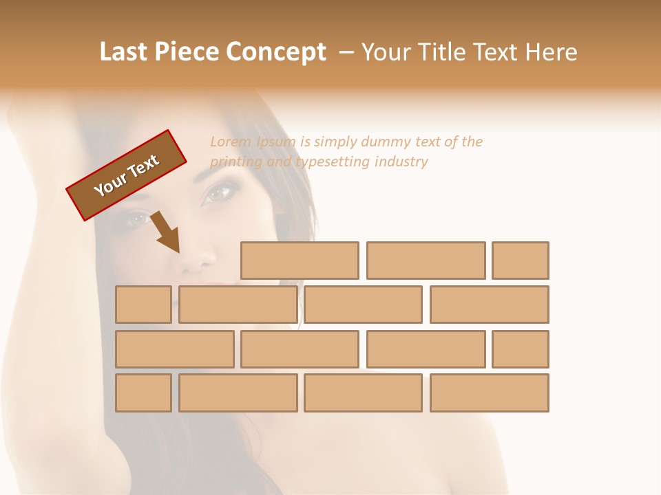 Person White Fresh PowerPoint Template