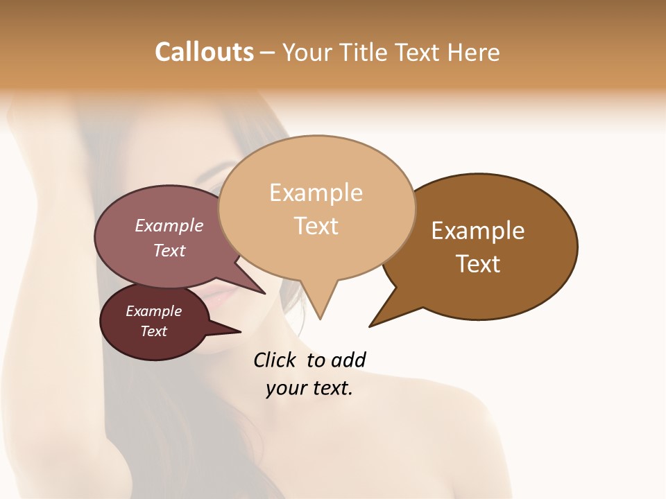 Person White Fresh PowerPoint Template