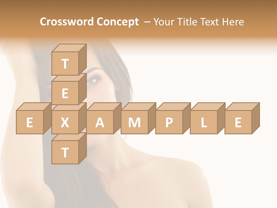 Person White Fresh PowerPoint Template