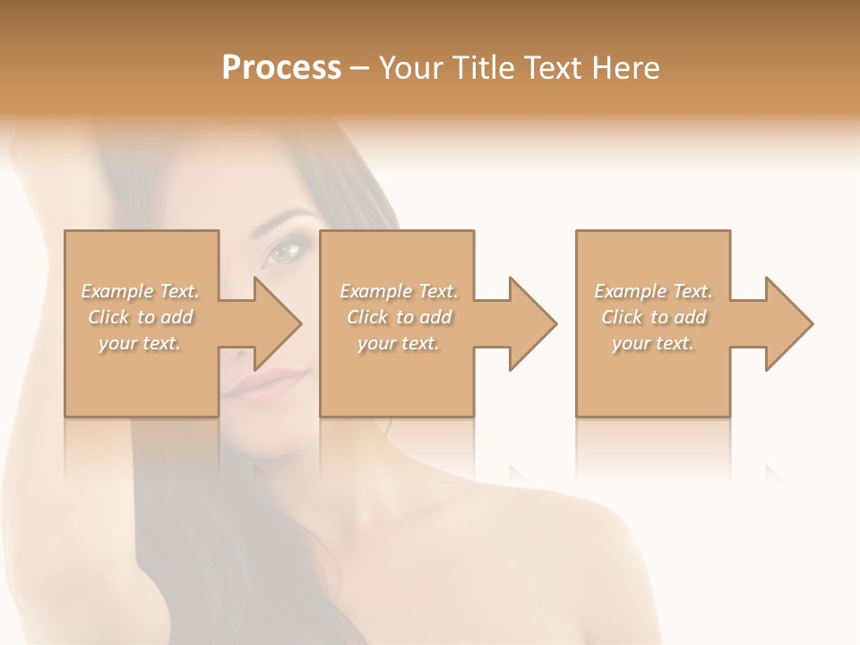 Person White Fresh PowerPoint Template