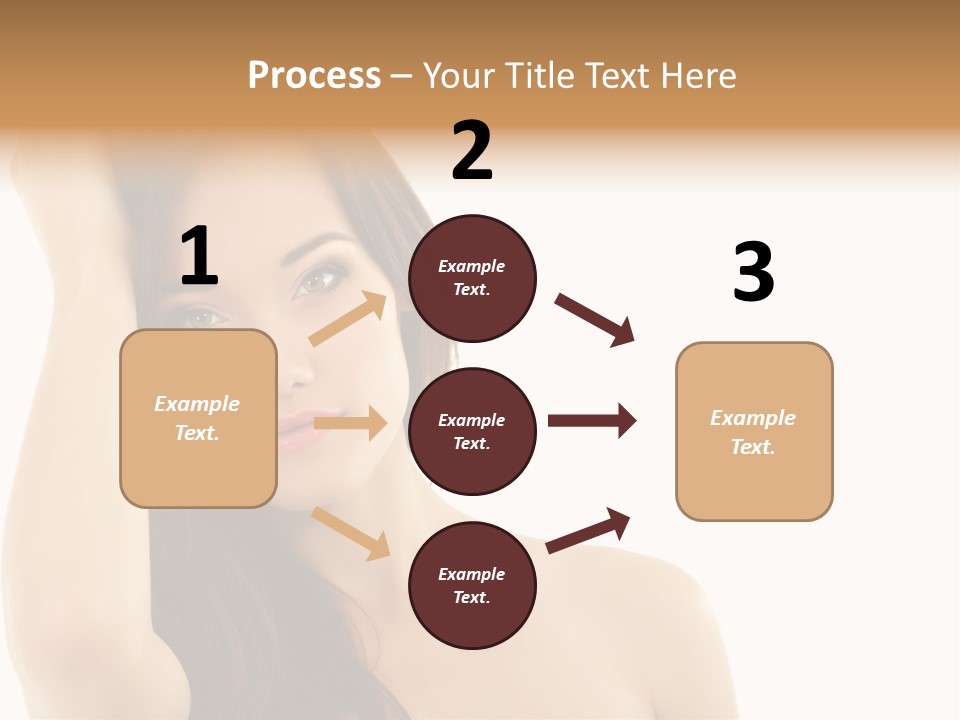 Person White Fresh PowerPoint Template