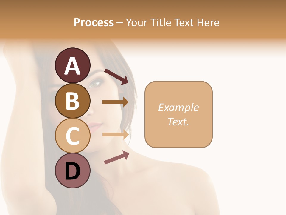 Person White Fresh PowerPoint Template