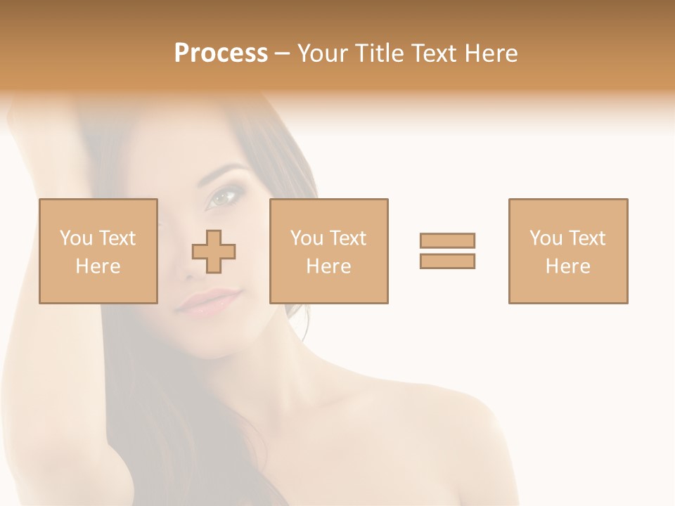 Person White Fresh PowerPoint Template
