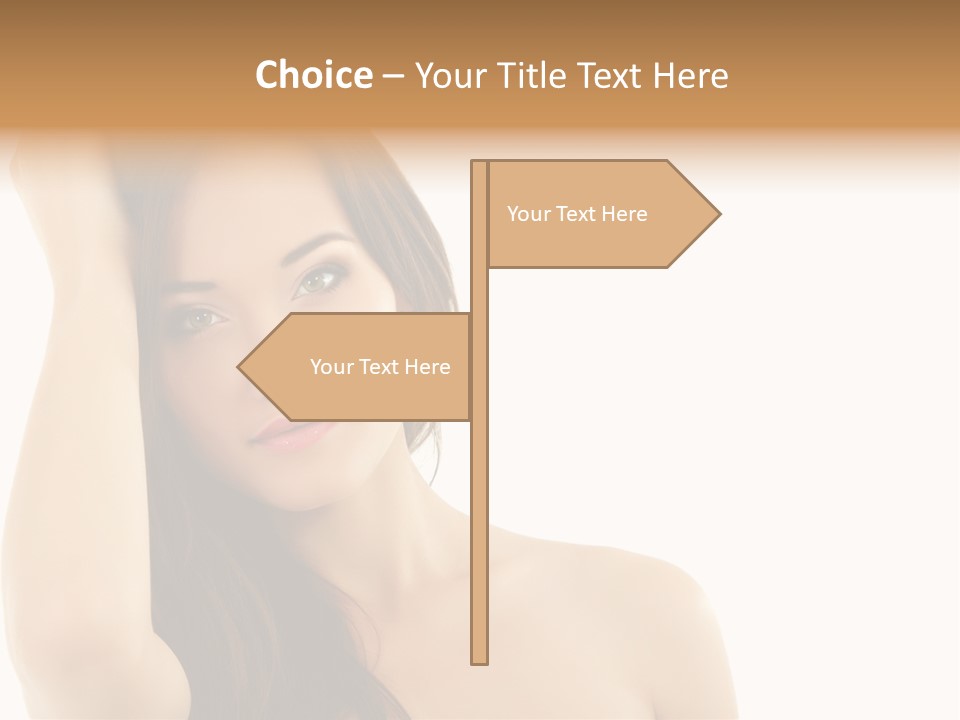 Person White Fresh PowerPoint Template