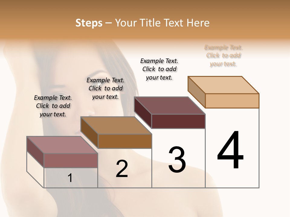 Person White Fresh PowerPoint Template