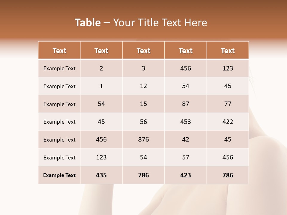 Spa Happiness  PowerPoint Template