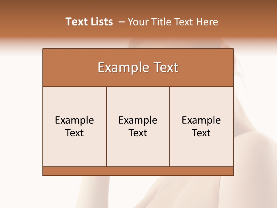 Spa Happiness  PowerPoint Template