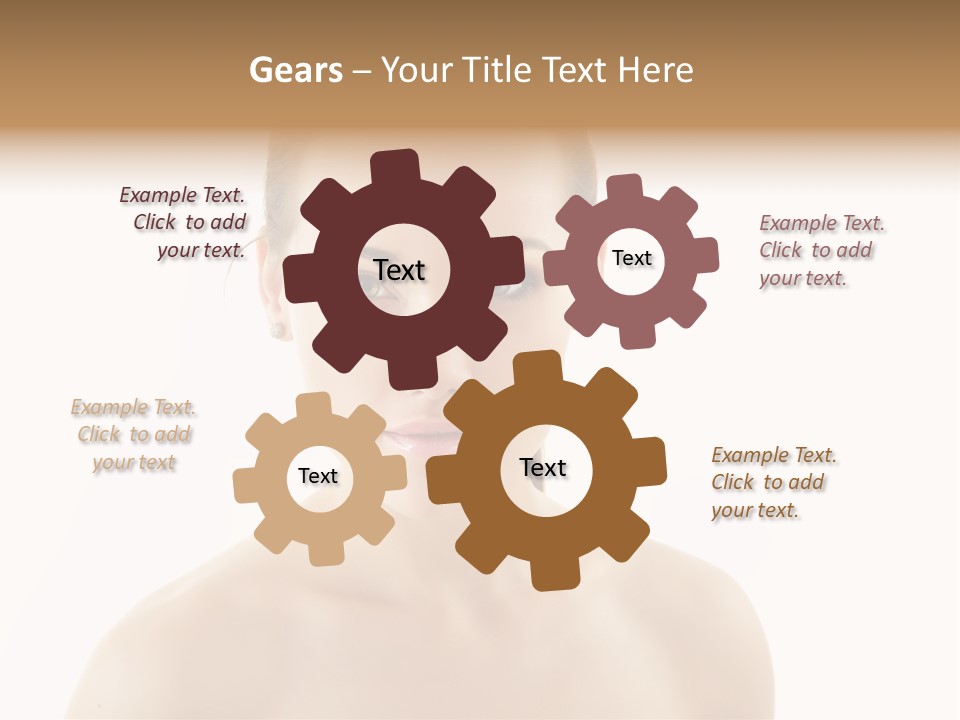 Girl Teen  PowerPoint Template