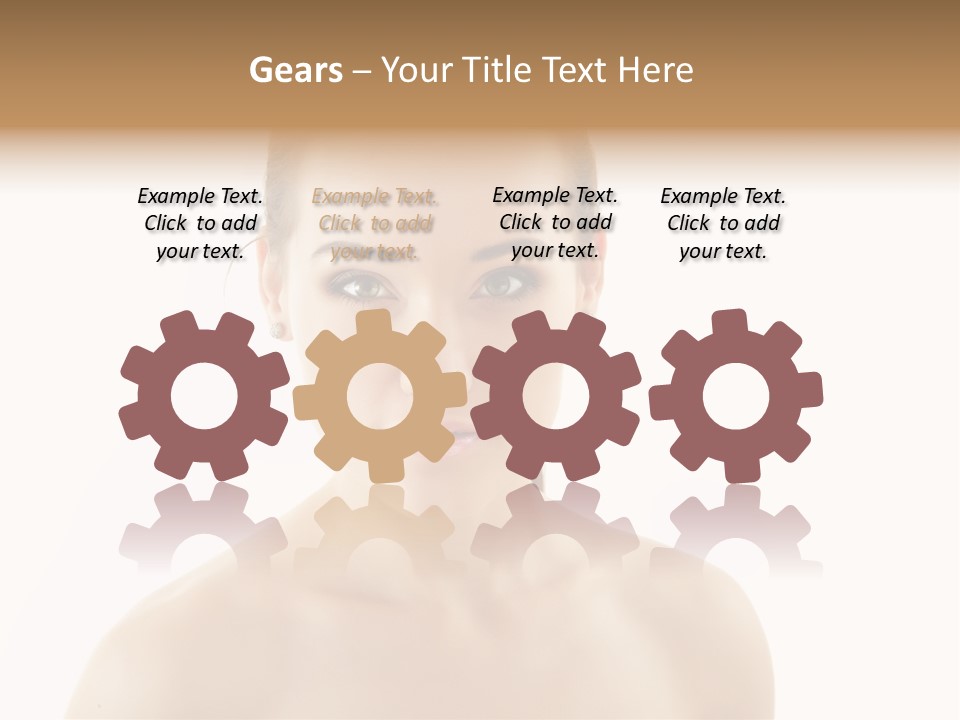 Girl Teen  PowerPoint Template