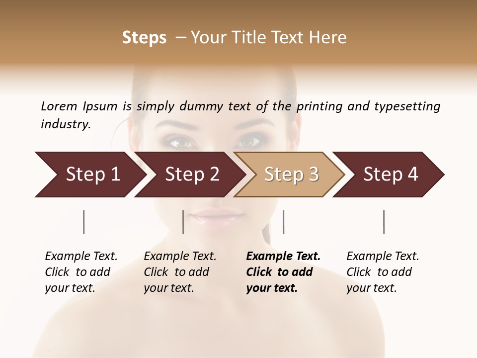 Girl Teen  PowerPoint Template