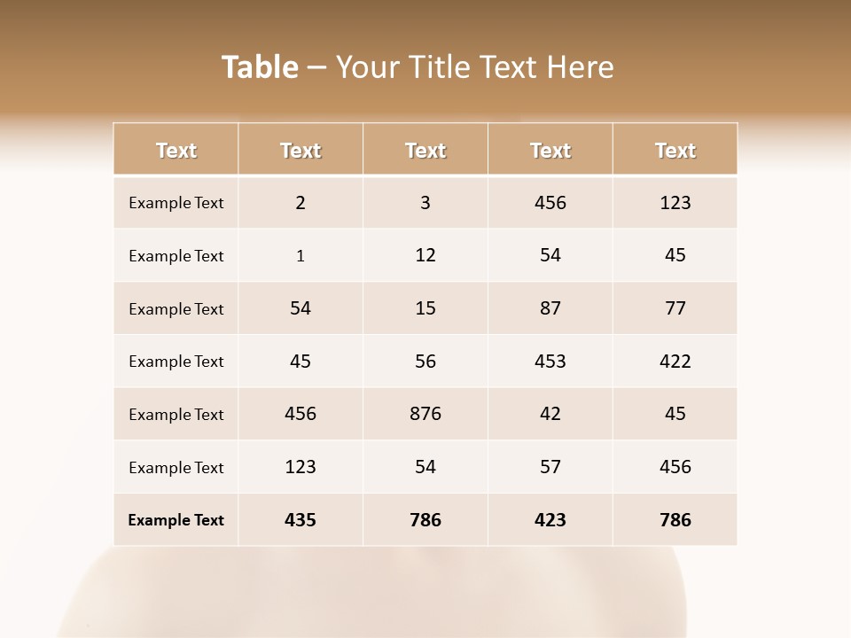 Girl Teen  PowerPoint Template