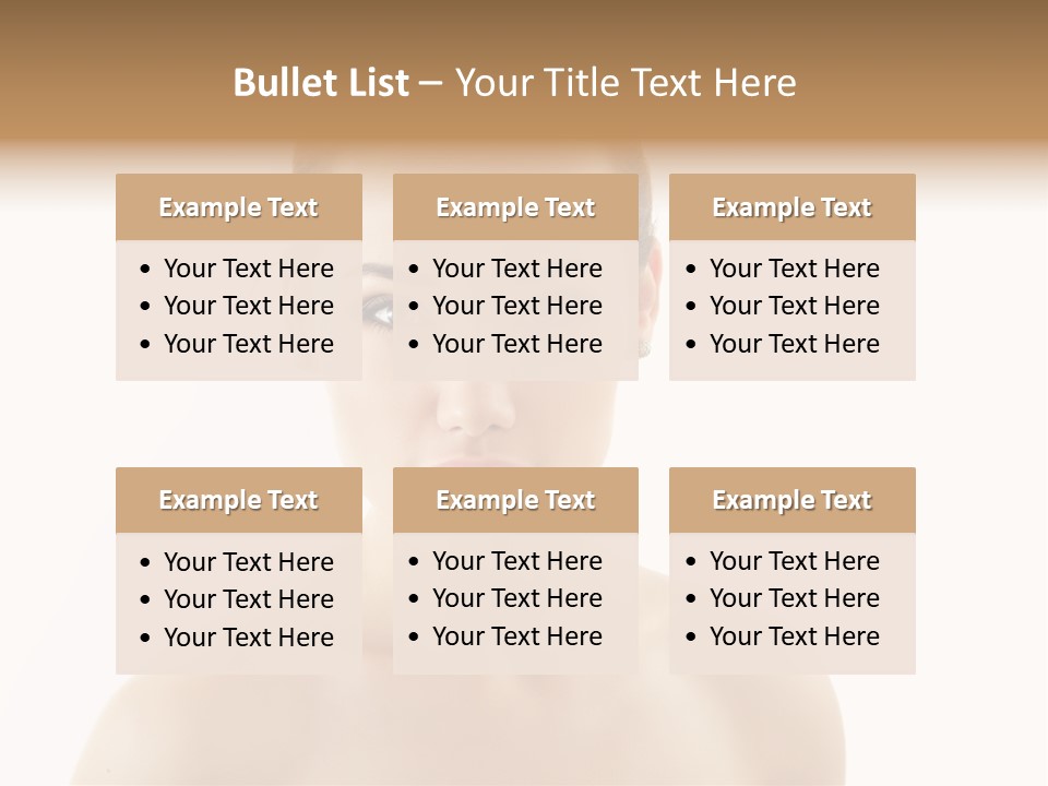 Girl Teen  PowerPoint Template