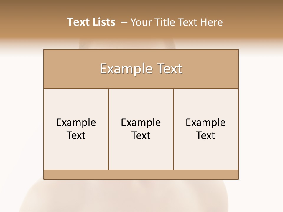 Girl Teen  PowerPoint Template