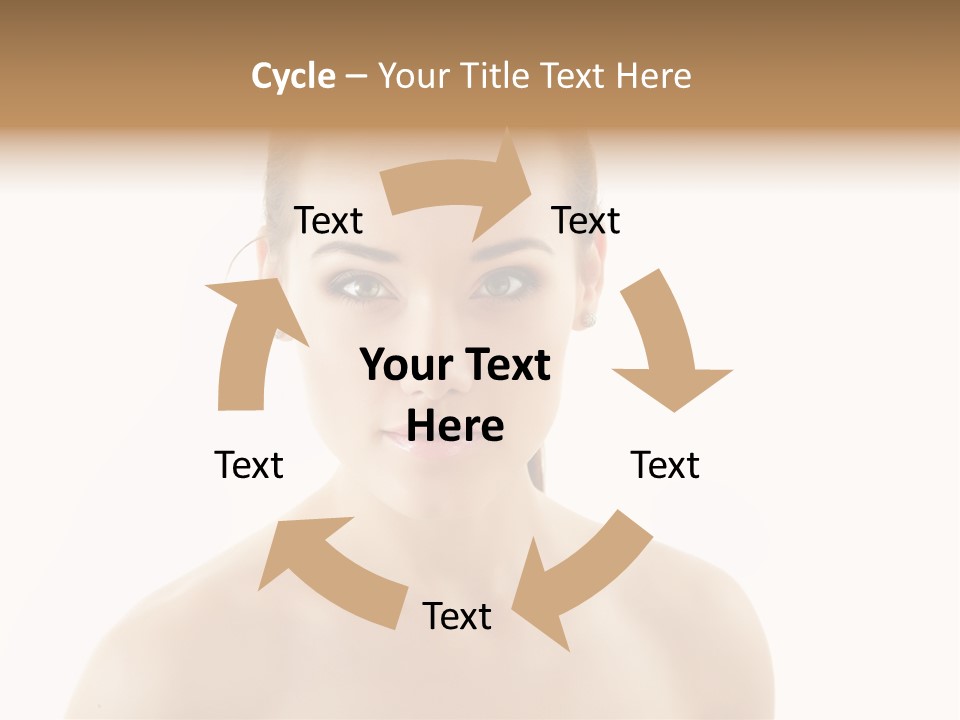 Girl Teen  PowerPoint Template