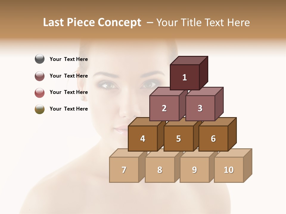 Girl Teen  PowerPoint Template