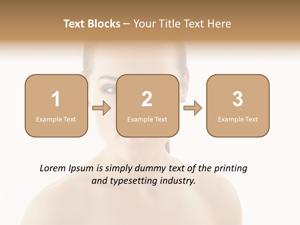 Girl Teen  PowerPoint Template