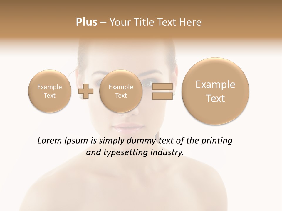 Girl Teen  PowerPoint Template