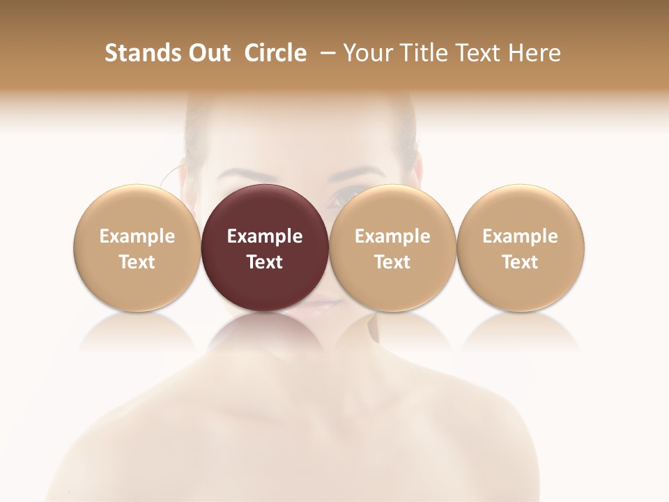 Girl Teen  PowerPoint Template