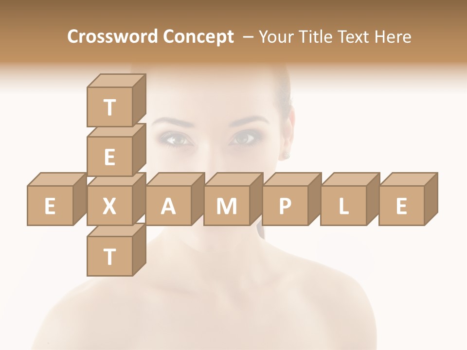 Girl Teen  PowerPoint Template