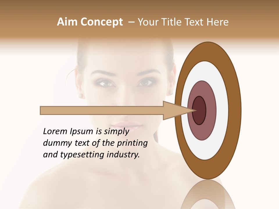 Girl Teen  PowerPoint Template