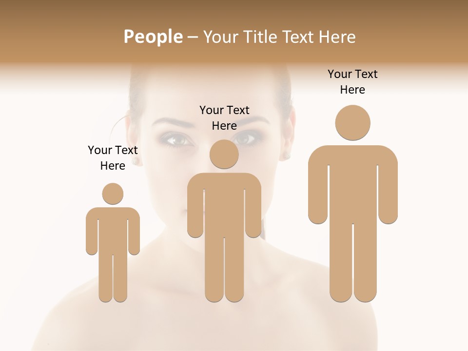 Girl Teen  PowerPoint Template